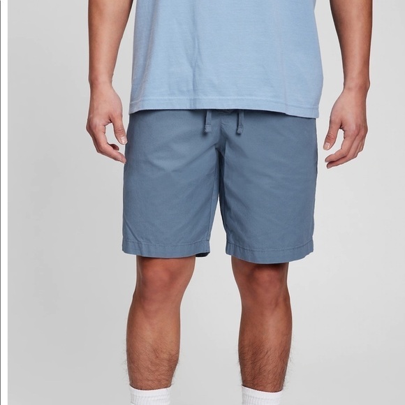 Gap 9" Easy Shorts With Washwell - Blue - Picture 8 of 8